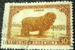 Argentina 1936 Patagonian Ram 30c - Used - Oblitérés