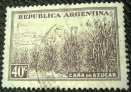 Argentina 1936 Sugar Cane & Factory 40c - Used - Oblitérés