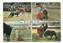 Cp, Corrida, Toros, Multi-Vues, Voyagée 1966 - Corridas