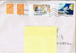 F Frankreich 1988 1998 Mi 2657 3295 Brief - Cartas & Documentos