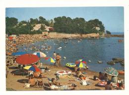 Cp, 83, Boulouris, Une Plage, Voyagée 1976 - Boulouris