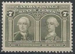 CANADA - Tricentenaire Du Québec 7 C. Neuf - Unused Stamps