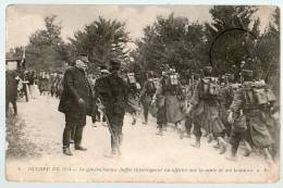 51...MARNE....CAMP DE CHALON...LE GENERAL JOFFRE.... ...ECRITE.... . . ‹(•¿• )› - Camp De Châlons - Mourmelon