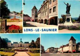LONS LE SAUNIER CARTE MULTIVUES - Lons Le Saunier