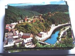 Luxemburg Luxembourg Esch Sur Sure Vue Aérienne Avec Chateau - Esch-Sauer