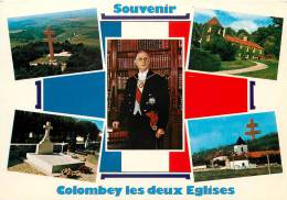 COLOMBEY LES DEUX EGLISES LA BOISSERIE CHARLES DE GAULLE CARTE MULTIVUES - Colombey Les Deux Eglises