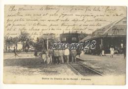 DAHOMEY - STATION DU CHEMIN DE FER OUIDAH - Dahomey