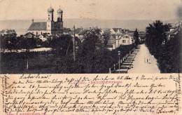 LACHEN : BAHNHOFSTRASSE - PRÉCURSEUR : CARTE POSTALE VOYAGÉE En 1901 à SANTA FÉ / ARGENTINA (m-694) - Lachen