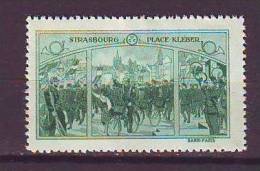 FRANCE. TIMBRE. VIGNETTE. UCC. CHASSEURS. GUERRE. STRASBOURG. KLEBER.CYCLISTES. ARC TRIOMPHE.  MILITAIRE. - Militärmarken