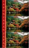 2001 - RARES CARNETS DE PRESTIGE DES 3 BUREAUX DE L´ONU - COTE YVERT = 100 EUROS - JAPON - Andere & Zonder Classificatie