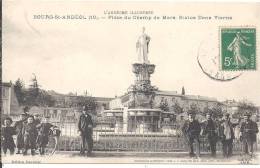 BOURG ST ANDEOL - Place Du Champ De Mars - Statue Dona Vierna - Bourg-Saint-Andéol