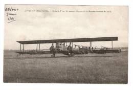 CPA : Aviation Militaire : Goliath F 60 Bi Moteur ( Appareil Bombardement De Nuit) Vu De  3/4 " Face" - 1914-1918: 1a Guerra