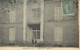 Deux Sevres -ref A186-champdeniers -chateau De Villeneuve - Carte Bon Etat   - - Champdeniers Saint Denis