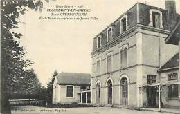 Deux Sevres -ref A175-secondigny En Gatine -ecole Cherbonneau  -carte Bon Etat   - - Secondigny