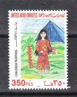 Emirati  Arabi  Uniti   -   1996.  Ragazza  Davanti  Alla Tenda.  Girl In Front Of The Tent.  MNH - Unused Stamps