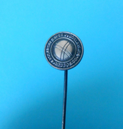 YUGOSLAVIAN PETANQUE FEDERATION ( Rare - Silver Plated Pin ) Badge Boule Bowls Petanca Bocce Jeu De Boules Bocha - Bowls - Pétanque