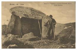 PORTUGAL - ÉVORA - Anta Ou Dolmen Do Barrocal. Carte Postale - Dolmen & Menhire