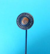 YUGOSLAVIAN PETANQUE FEDERATION ( Rare - Bronze Plated Pin ) Badge Boule Bowls Petanca Bocce Jeu De Boules Bocha - Bowls - Pétanque