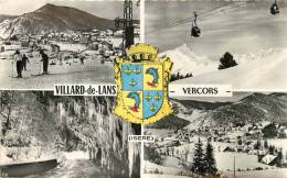 VILLARD DE LANS   CARTE MULTIVUES - Villard-de-Lans