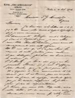 Entête  14/10/1906 Recto Verso -  GÖRLITZ  ( Allemagne )  -  Hermann   GRAHN  -  Hôtel  " VIER  JAHRESZEITEN  "" - ... - 1799