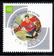 Canada MNH Scott #1971f 48c Bill Durnan - NHL All Stars - Unused Stamps
