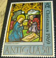 Antigua 1969 The Nativity 50c - Used - 1960-1981 Autonomie Interne