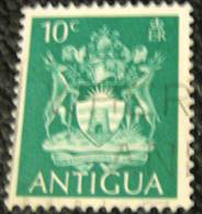Antigua 1970 Arms 10c - Used - 1960-1981 Autonomie Interne
