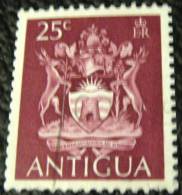 Antigua 1970 Arms 25c - Used - 1960-1981 Autonomie Interne