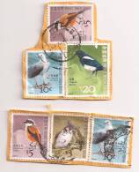 Hong Kong China, Pájaros X 6 - Used Stamps