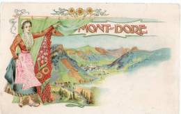 63...PUY DE DOME....MONT- DORE.....DOS AV 1900......NON..ECRITE.. ... . ‹(•¿• )› - Le Mont Dore