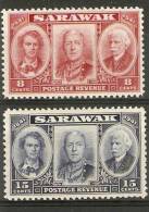 SARAWAK 1946 8c And 15c SG 146/147 LIGHTLY MOUNTED MINT Cat £9.75 - Sarawak (...-1963)