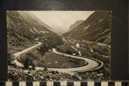 Ph-CPSM Col De Puymorens Près L'Hospitalet (Ariège) Le Grand Lacet De La Route Nationale, Non Voyagée - N°103 APA POUX - Andere & Zonder Classificatie