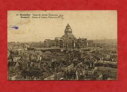 * BELGIQUE-BRUXELLES-Palais De Justice.Panorama-1935 - Mehransichten, Panoramakarten