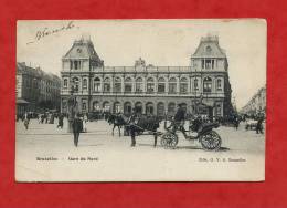 * BELGIQUE-Bruxelles-BRUSSEL-Gare Du Nord(attelages) - Schienenverkehr - Bahnhöfe