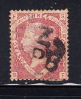 Great Britain Used Scott #32 1 1/2p Victoria Plate 1 Position ´SF´ - Album Adherence - Gebraucht