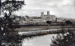 Beatiful Old Post Card  "  LINCOLN FROM THE HOLMES  " - Autres & Non Classés