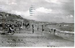 Beatiful Old Post Card   " THE BEACH, BOSCOMBE" - Bournemouth (tot 1972)