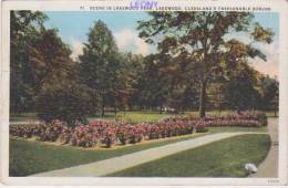 CPSM 9X14 De CLEVELAND -  SCENE IN LAKEWOOD PARK - - Cleveland