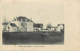 Deux Sevres -ref A37- Celles Sur Belle - Quartier De La Gare  - Carte Bon Etat  - - Celles-sur-Belle