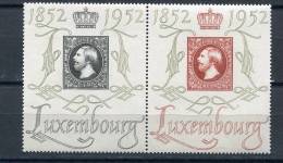 Luxembourg 1952 Sc 278-9Mi 488-9 MNH Pair Grand Duke William III  CV 120 Euro - Neufs