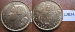 Francia 50 Francos 1951 B - Altri – Europa
