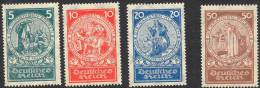 Germany B8-11 Mint Never Hinged Semi-Postal Set From 1924 - Unused Stamps