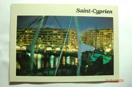 D 66 - Saint Cyprien - Crépuscule Sur Le Pont - Saint Cyprien