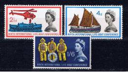 GB Großbritannien 1963 Mi 359-61 Mnh Seenotrettung - Ungebraucht