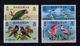 BAHAMAS 1974 - FAUNA PAJAROS - YVERT 350-353 - Bahama's (1973-...)