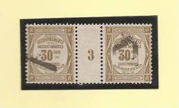 Taxe N°46 - 1923 - Millesime 3 - Recouvrement - 30cts - Oblitere - Cote 65€ (cote Du * Neuf Avec Charniere) - 1859-1959 Oblitérés