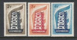 Europa CEPT 1956,  Luxemburg, MH* (See Scan Of Back) - 1956