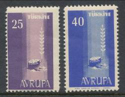 Europa CEPT 1958, Türkei, MNH** - 1958