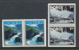 Europa CEPT 1977, Norway, Pairs, MNH** - 1977