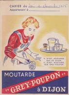 Protège Cahier Moutarde Grey Poupon - Protège-cahiers